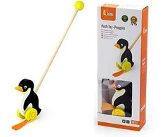 Viga Medinė Stumdukas Pingvinas - Animacinis