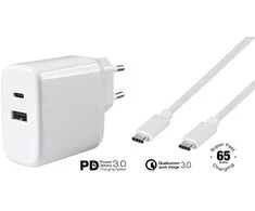Vivanco įkroviklis USB-C – USB-A 65W 1m (62773)
