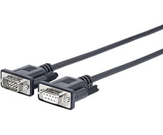 VivoLink DB-9 - DB-9, 1m, Juoda (ProRS1)