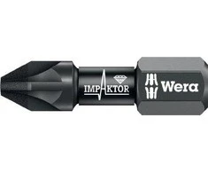 Atsuktuvo antgalis WERA 855/1 IMP DC PZ2 25mm, 10vnt.