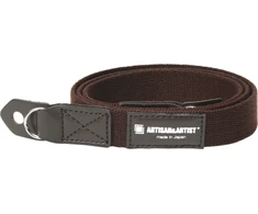ARTISANARTIST Artisan &amp; Artist I ACAM-102AA I Slim Cloth Strap (w/Ring-type/Eyelets) Brown