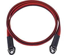ARTISANARTIST Artisan &amp; Artist I ACAM-322A I Silk camera strap (Long), Juodas/Raudona