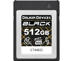 Atminties kortelė Delkin CFexpress 4.0 JUODA | B tipo | R3600/W3200 (VPG400) 512 GB