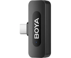 BOYA BY-V10 V2.0 belaidis mikrofonas 2.4GHz - Juodas