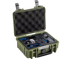 Bw Cases Dėklas B&amp;W Type 500, skirtas DJI Osmo Pocket 3 Creator Combo (žalias)