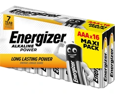 Energizer Power AAA 16 Pack Tray