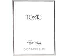 Nuotraukų rėmelis Ramka Focus Focus Can-Can Shiny Sidabrinis 10x13