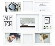 Nuotraukų rėmelis Nielsen Design Nielsen Why Not Collage baltas Resin Gallery 8999333