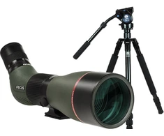 Žiūronai Focus Optics Kit Focus Optimum 20-60x85 ED with Sirui R2004+VH10
