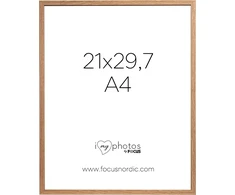 Nuotraukų rėmelis Ramka Focus Focus Rock Oak veneer 21X29,7 (A4)