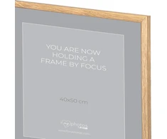 Nuotraukų rėmelis Ramka Focus Focus Rock Oak veneer 21X29,7 (A4)