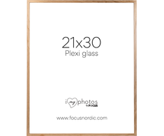 Nuotraukų rėmelis Focus Soul Ąžuolo fanera 21x30 Plexi