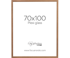 Nuotraukų rėmelis Focus Soul Ąžuolo fanera 70X100 Plexi