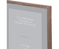 Nuotraukų rėmelis Focus Soul Walnut fanera 40x50 Plexi