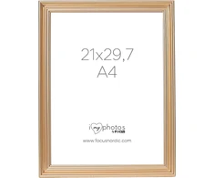 Nuotraukų rėmelis Focus Verona Gold 21x29,7 (A4)