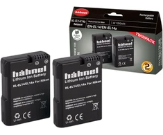 HÄHNEL BATTERY NIKON HL-EL14/14A TWIN PACK