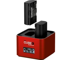 Hähnel ProCube 3 dvigubas įkroviklis Canon