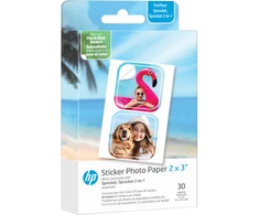 Spausdintuvas HP Sprocket Sticker 2x3'' - 2 w 1 (30 vnt. | 60 naklejek)