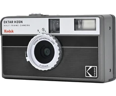 Kodak EKTAR H35N Camera Striped Juodas