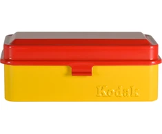 Kodak Film Case 120/135 (didelis) raudonas/geltonas