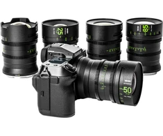 Objektyvas NiSi Cine Lens Set Athena Prime Fuji G-Mount (Without Drop-In Filter)