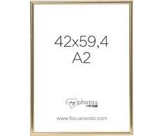Nuotraukų rėmelis Focus Can-Can Shiny Gold 42x59,4 (A2)