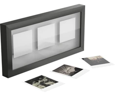 Nuotraukų rėmelis Polaroid Studio Photo Frame Triptych - Juodas