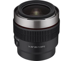 „Samyang V-AF Sony FE 20mm F/1.9“ objektyvas