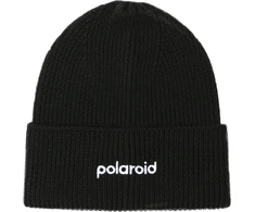 Kepurė POLAROID BEANIE Juodas