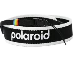 POLAROID CAMERA STRAP FLAT Juodas &amp; Baltas