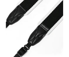 POLAROID CAMERA STRAP FLAT Juodas &amp; Baltas