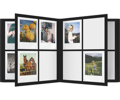 Polaroid Studijos kavos staliuko nuotraukų albumas