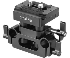 SmallRig 2272 Univ 15mm Rail Supp Syst Baseplate (DBC2272B)