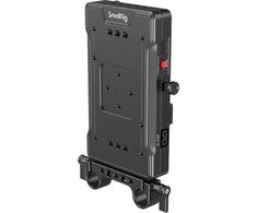 SmallRig 3203 Advanced V-Mount Baterija Mount Plate with Dual 15mm Rod Clamp