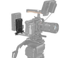 SmallRig 3498 Baterija Adapteris Plate V-Mount (Basic Version) with Dual Rod Clamp