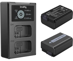 SmallRig 3818 NP FW50 Camera Batterij en Oplaad Kit