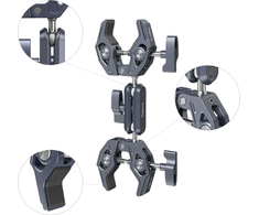 SMALLRIG 4103 SUPER CLAMP WITH DOUBLE CRAB-SHAPED CLAMPS