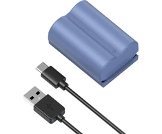 Baterija - SmallRig 4266 NP W235 2400mAh USB C Įkraunama Juoda