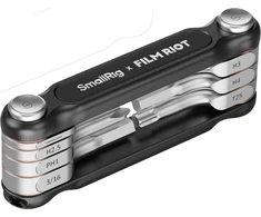 SmallRig 4374 x FILM RIOT 7-in-1 Folding Wrench Set with Multiple Angle Positioning Juodas