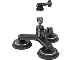 SmallRig 4468 Triple Magnetic Suction Cup Mounting Support Kit for Action Cameras