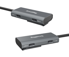 SmallRig 4598 USB-C Hub 4-in-1 PD/USB-C 3.1/USB-C 2.0 with Audio Adapteris