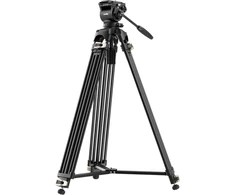 SmallRig 4686 Heavy-Duty Fluid Head Video Tripod Kit AD-01S