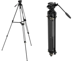 SmallRig 4686 Heavy-Duty Fluid Head Video Tripod Kit AD-01S