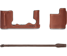 SmallRig 4710 Leather Half Case Kit for Fujifilm X-T50 Brown