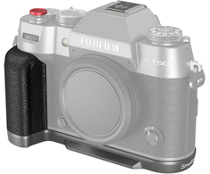 SmallRig 4712 Silicone L-Shape Handle for Fujifilm X-T50 Charcoal Sidabrinis