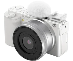 SmallRig 4734 Cold Shoe Adapteris with Furry Windscreen for Sony ZV series cameras (baltas)