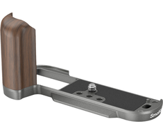 SmallRig 4736 Wooden L-Shape Grip for Fujifilm X-T50 Charcoal Sidabrinis