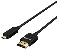 „SmallRig 4795“ itin plonas 4K HDMI duomenų kabelis nuo D iki A 100 cm