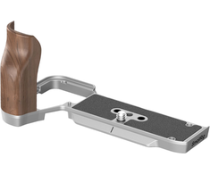 SmallRig 4796 L-Shape Mount Plate with Wooden Handle for Sony Alpha 7C II / Alpha 7CR