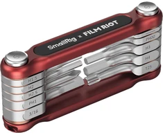 SmallRig 4813 x FILM RIOT 10-in-1 Folding Wrench Set with Multiple Angle Positioning Raudona